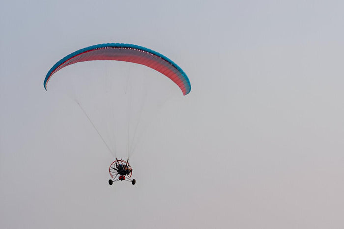 Power Paragliding at Arambol Beach, Goa