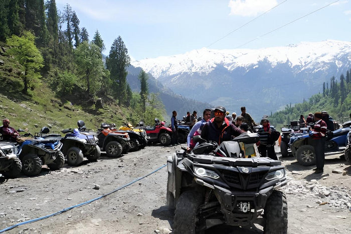 ATV Ride in Solang Valley, Manali