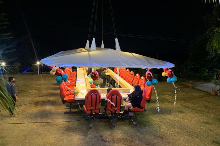 Skydining in Rishikesh