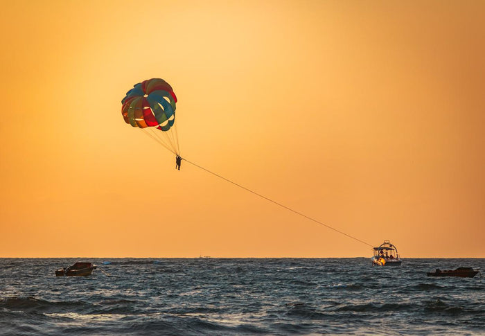 Parasailing in Kovalam