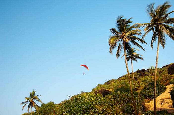 Paragliding at Arambol Beach, Goa with Free Videography