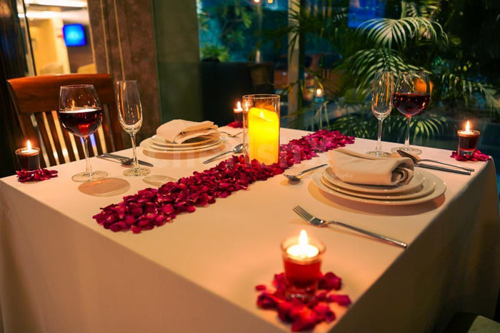 Romantic Continental Candlelight Dinner Experience for Two in Bengaluru