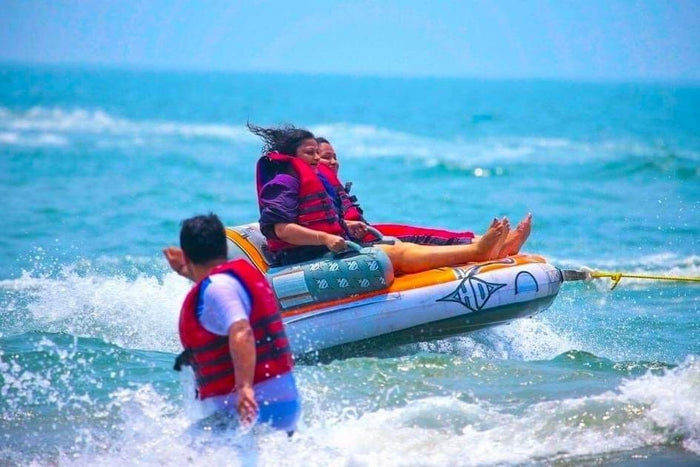 Bumper Boat Ride at Digha Beach, West Bengal
