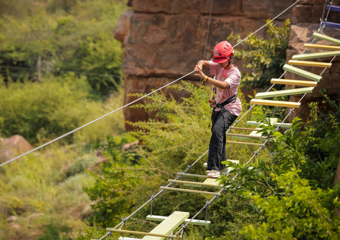 High Rope Course in Gandikota