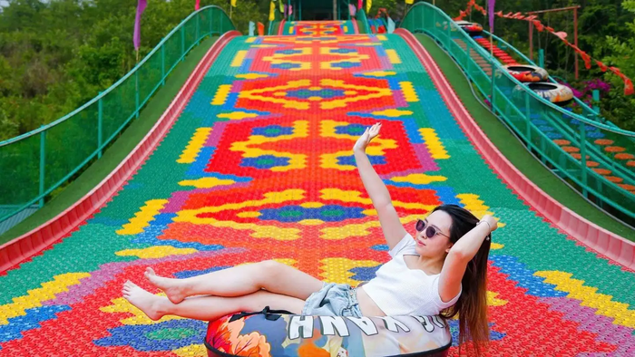 Rainbow Slide Experience in Rishikesh