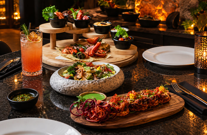 Aban by Thai High New Delhi - Romantic Rooftop Dining Experience for Two