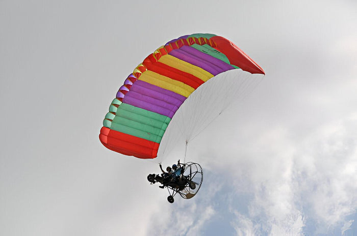 Power Paragliding at Arambol Beach, Goa
