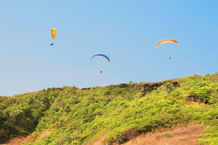Paragliding at Arambol Beach, Goa with Free Videography