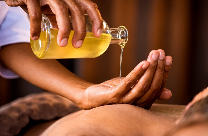 Blissful One-Hour Signature Prakriti Aroma Massage with Personalized Ayurvedic Oils at Shadanga New Delhi