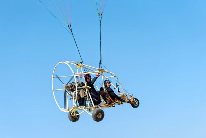 Powered Paragliding in Nandi Hills, Karnataka