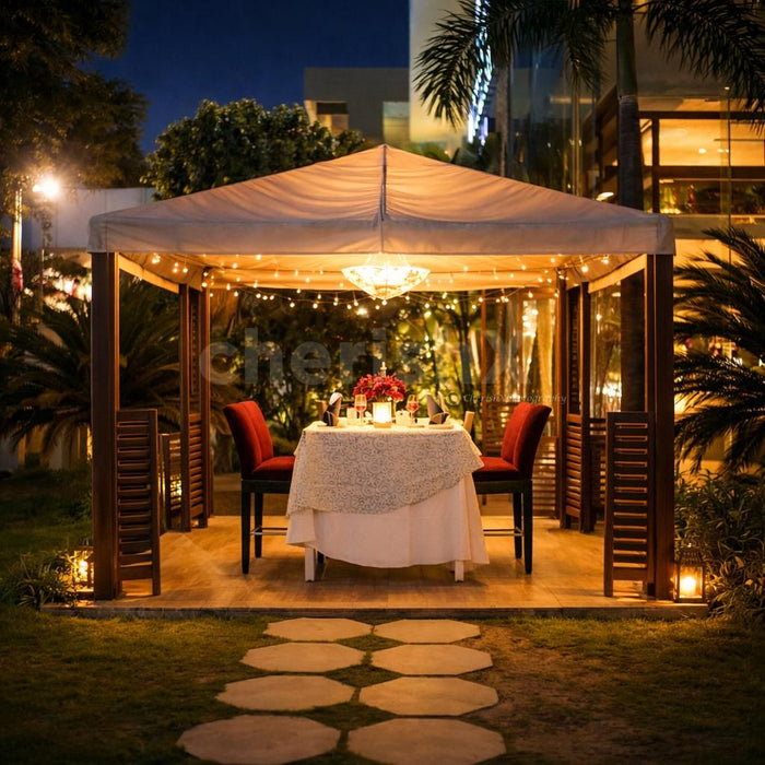 Starlit Gazebo Dining at Double Tree by Hilton