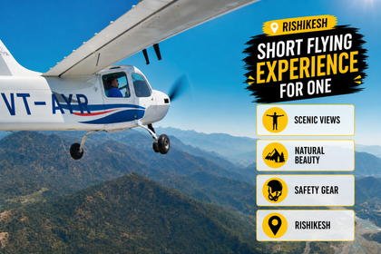 Scenic 5–10 Minute Tandem Paragliding Flight Over Jim Corbett