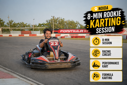 Beginner Friendly 8-Minute Karting Session at Formula Karting, Noida