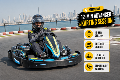 Action-packed 12-Minute Advanced Karting Session in Mumbai