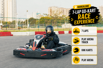 Extreme 7-Lap Go Kart Race Experience at Play Arena Bengaluru