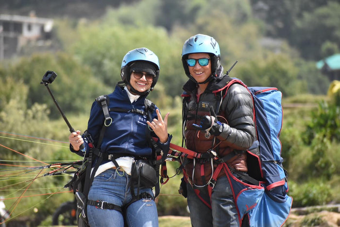 Paragliding in Rishikesh
