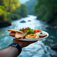 Riverside Israeli Lunch & Local Apple Wine Tasting Experience in Kasol