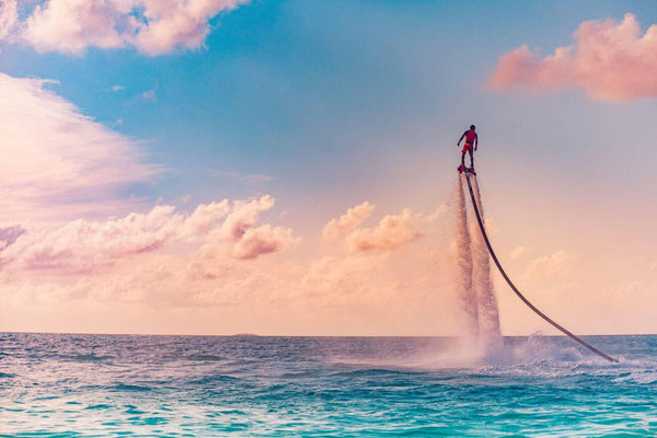 Fly Board Ride in Rajsamand Lake
