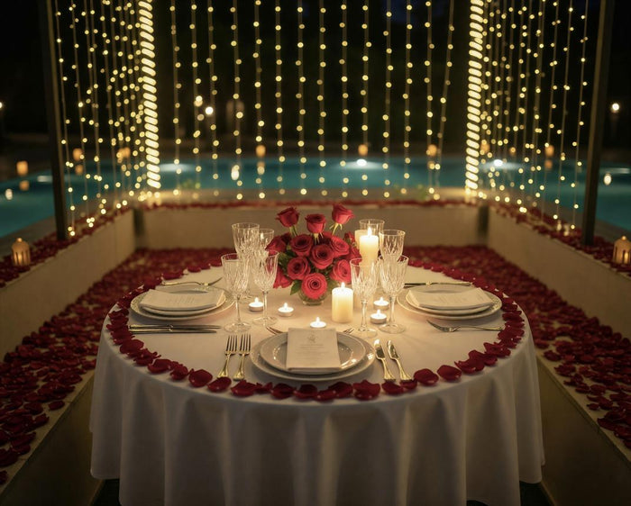 Private Candlelight Dinner Experience for Two in Noida