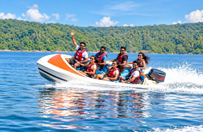 Exhilarating Jet Ski and Water Sports Adventure with ATV Ride and Hot Springs Bath in Tattapani