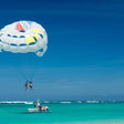 Parasailing in Kovalam