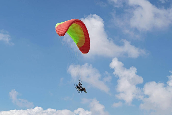 Paramotoring in Jim Corbett