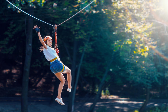 High Rope Adventure Activities with Ziplining in Coorg