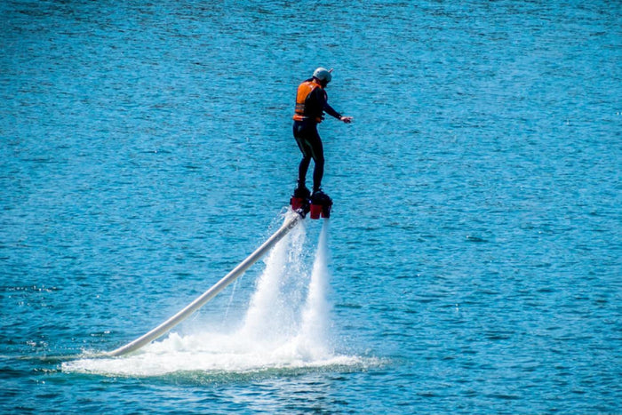 Flyboarding in Barnala