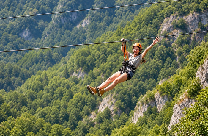 Ziplining Adventure Gift Box: Choose from 10+ Thrilling Zipline Experiences Across India