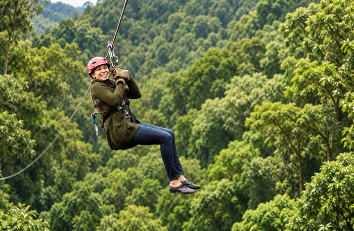 Ziplining Adventure Gift Box: Choose from 10+ Thrilling Zipline Experiences Across India