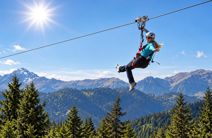 Ziplining Adventure Gift Box: Choose from 10+ Thrilling Zipline Experiences Across India